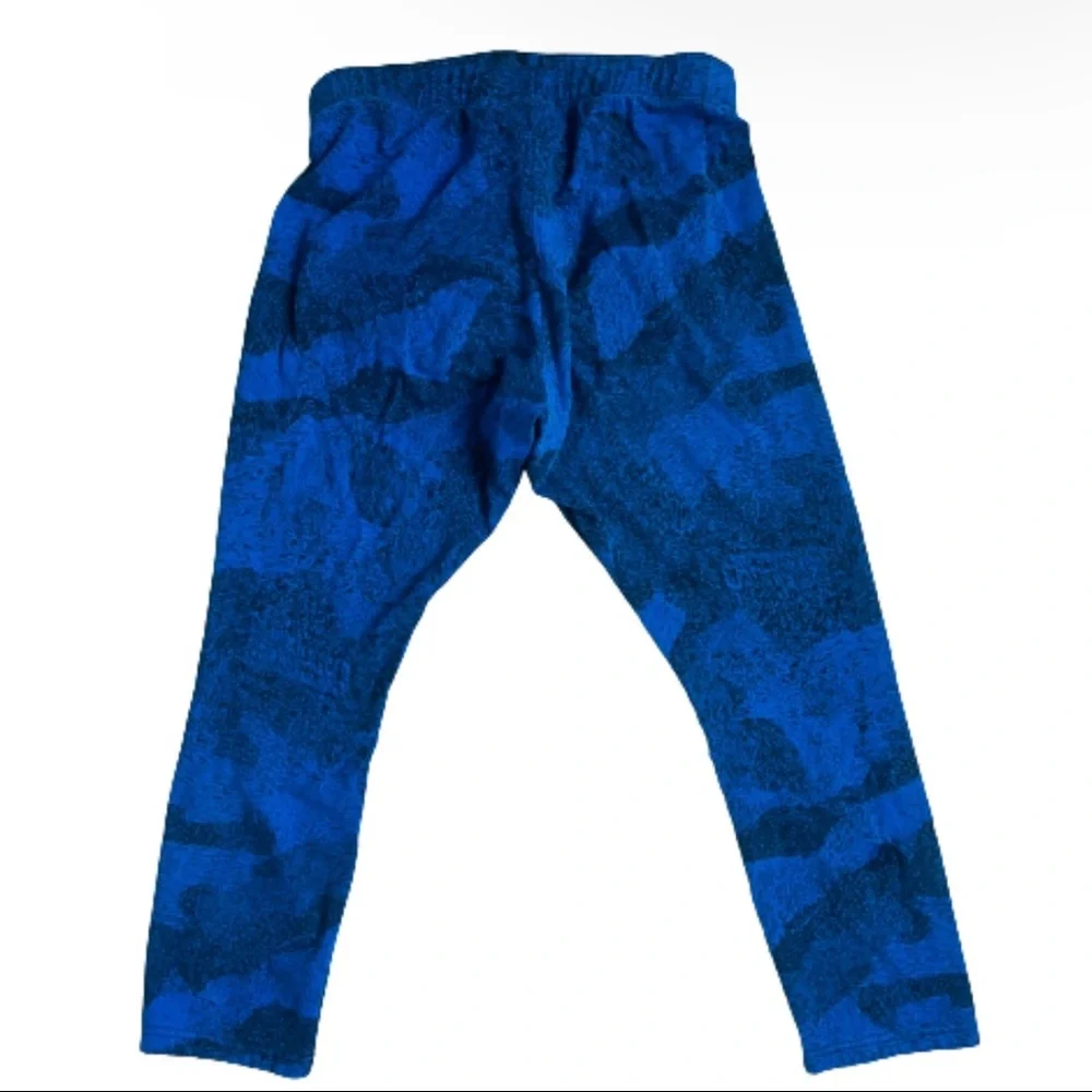 Nike Leggings size Medium Cotton Blend Blue Black